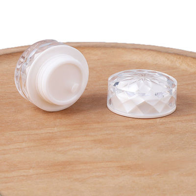 buy OEM ODM Colored Diamond Cosmetic Jar Wide Mouth Cosmetic Jars PMMA online manufacturer