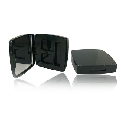 buy Fashionable Durable Black Empty Compact Powder Case Non Leakage online manufacturer