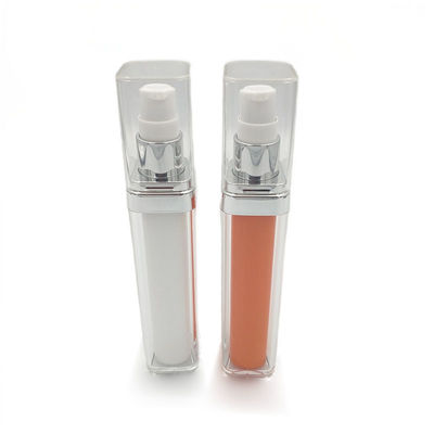 quality PMMA  Acrylic Foundation Pump Bottle Empty Makeup Bottle 33*30*158mm factory