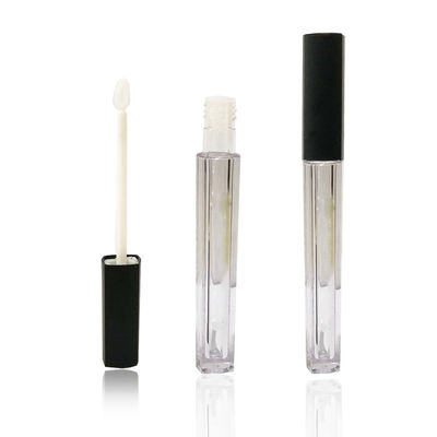 Lightweight Empty Lip Gloss Packaging Tube With Custom Logo Unbreakable