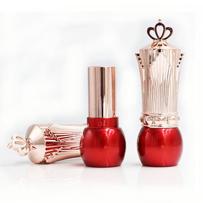 China Crown Decoration Plastic Lipstick Packaging Tube 28mm*90mm Free Sample