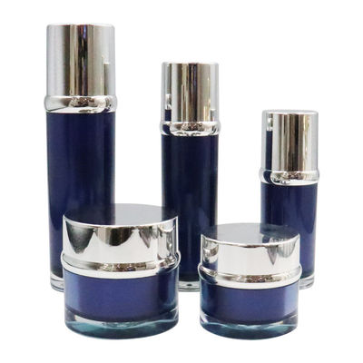 Luxury  15-50g Empty Cosmetic Packaging Set Cosmetic Bottle And Jar