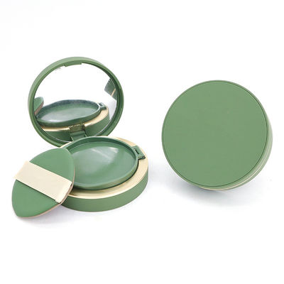 China Transparent Snap Closure Empty Cushion Foundation Case for 15g Compact Powder Skin Care Items